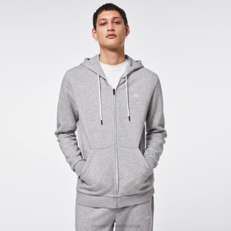 relax pulover s kapuco s polno zadrgo Oakley novo granitno vresje 4J2B2421 oblačila