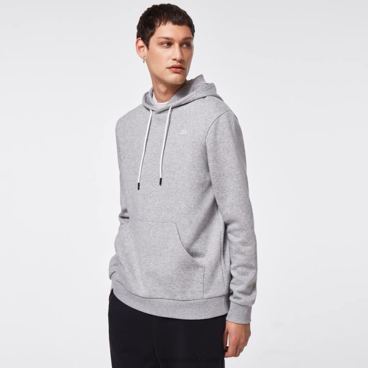 sproščujoč pulover s kapuco Oakley novo granitno vresje 4J2B2426 oblačila