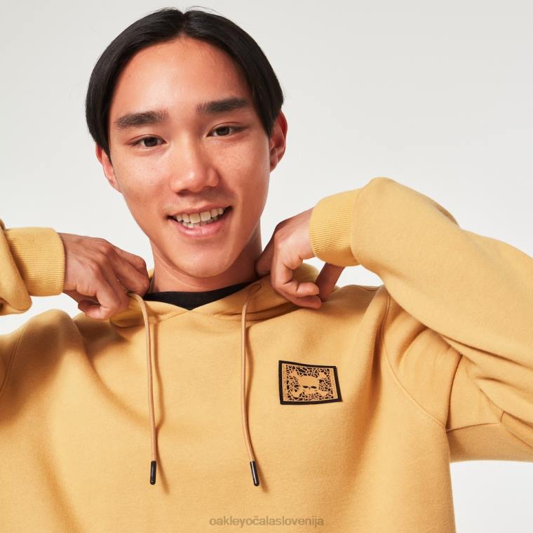 tc pulover s kapuco v obliki lobanje Oakley lahki curry 4J2B2549 oblačila
