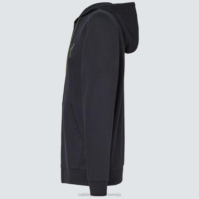 teddy pulover s kapuco s polno zadrgo Oakley črna/jedro camo 4J2B2506 oblačila