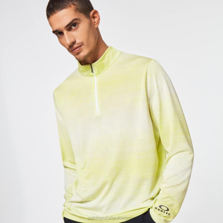 tekmovalna polovična zadrga Oakley belo vresje 4J2B2444 oblačila