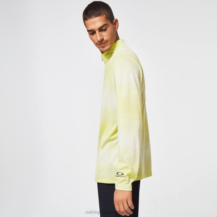 tekmovalna polovična zadrga Oakley belo vresje 4J2B2444 oblačila