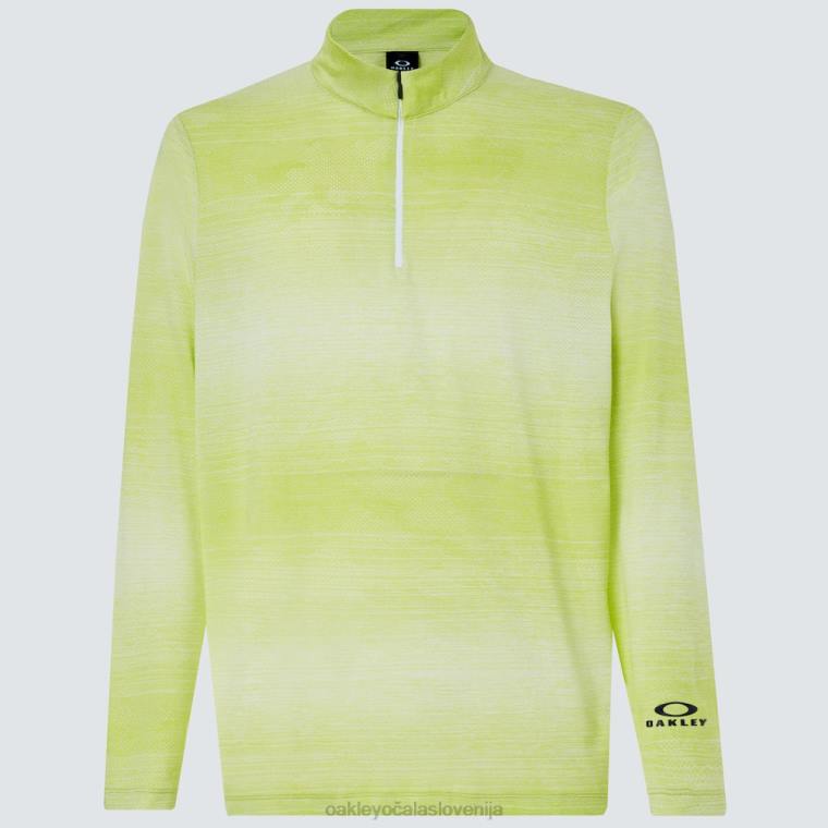 tekmovalna polovična zadrga Oakley belo vresje 4J2B2444 oblačila