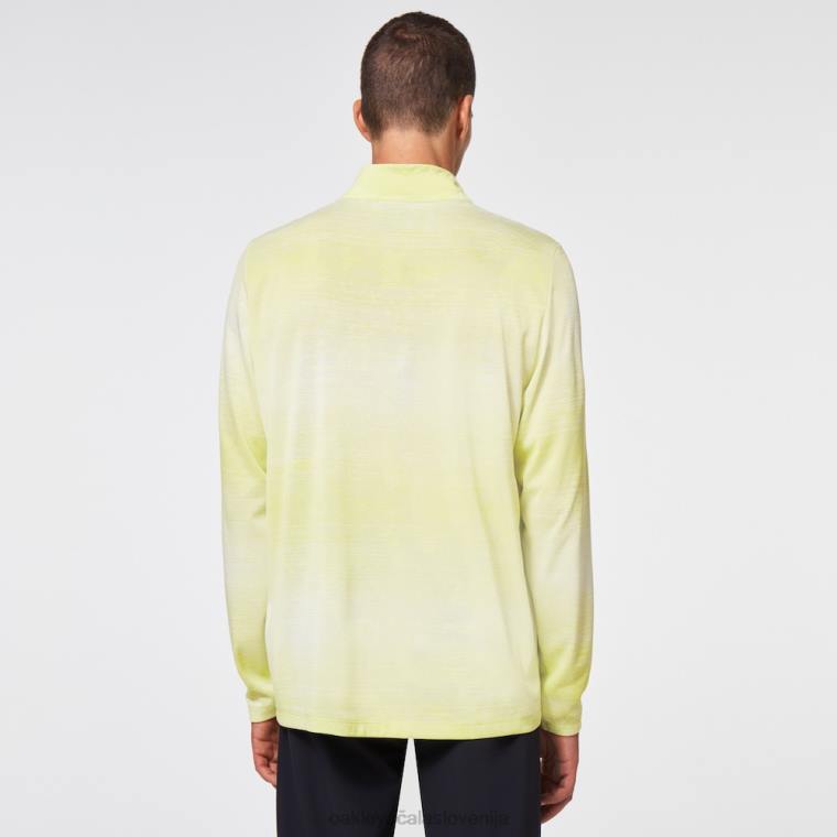 tekmovalna polovična zadrga Oakley belo vresje 4J2B2444 oblačila