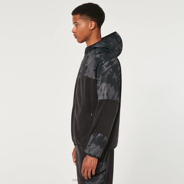 wanderlust fz pulover s kapuco Oakley črn/gorski td tisk 4J2B2305 oblačila