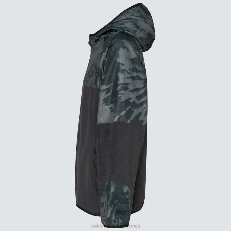 wanderlust fz pulover s kapuco Oakley črn/gorski td tisk 4J2B2305 oblačila