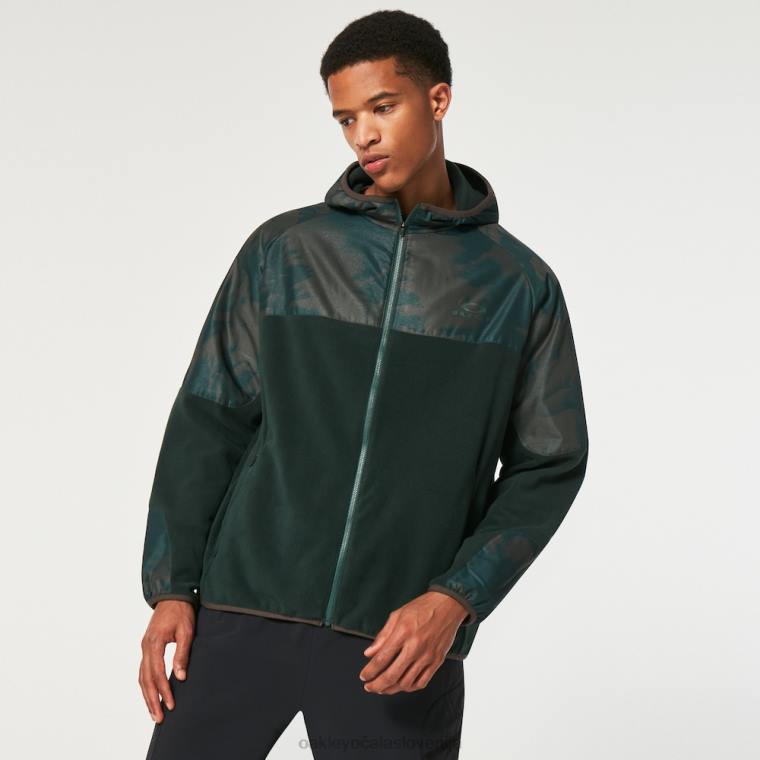 wanderlust fz pulover s kapuco Oakley zeleni/gorski td tisk 4J2B2304 oblačila