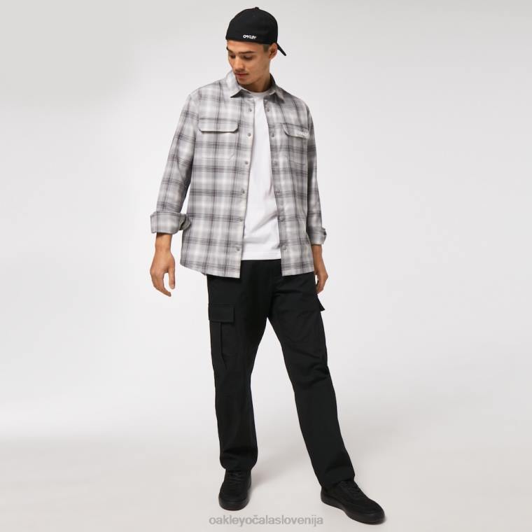 niseko tech flanel Oakley sivi karo 4J2B2464 oblačila