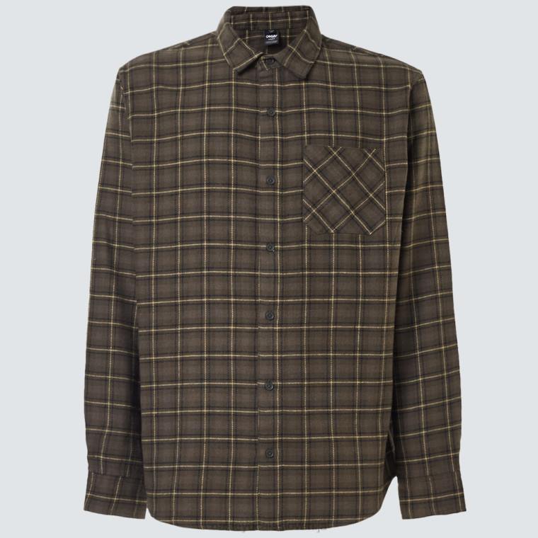 podij kariran ls flanel Oakley nova temna krtača 4J2B2463 oblačila