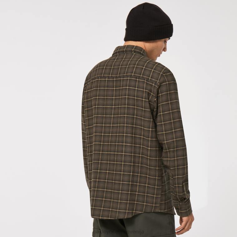 podij kariran ls flanel Oakley nova temna krtača 4J2B2463 oblačila