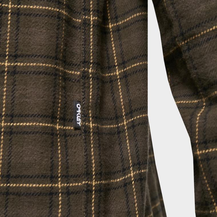 podij kariran ls flanel Oakley nova temna krtača 4J2B2463 oblačila