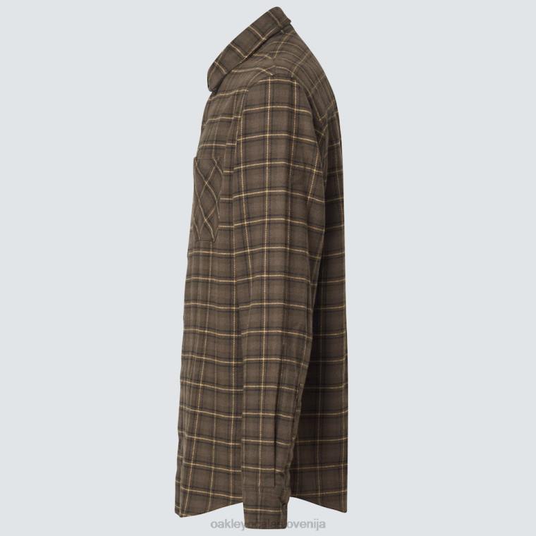 podij kariran ls flanel Oakley nova temna krtača 4J2B2463 oblačila