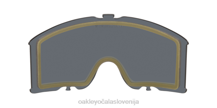 nadomestna leča ciljne linije Oakley temno sive leče 4J2B1701 očala
