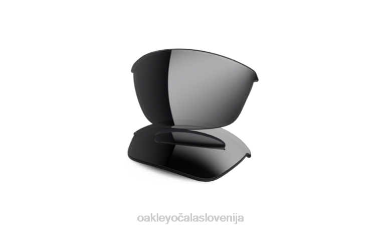 2.0 nadomestna leča za pol plašča Oakley črne iridijeve leče 4J2B1735 očala