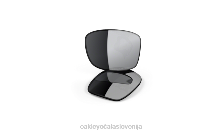 nadomestna leča v jupitrovem kvadratu Oakley črne iridijeve polarizirane leče 4J2B1728 očala