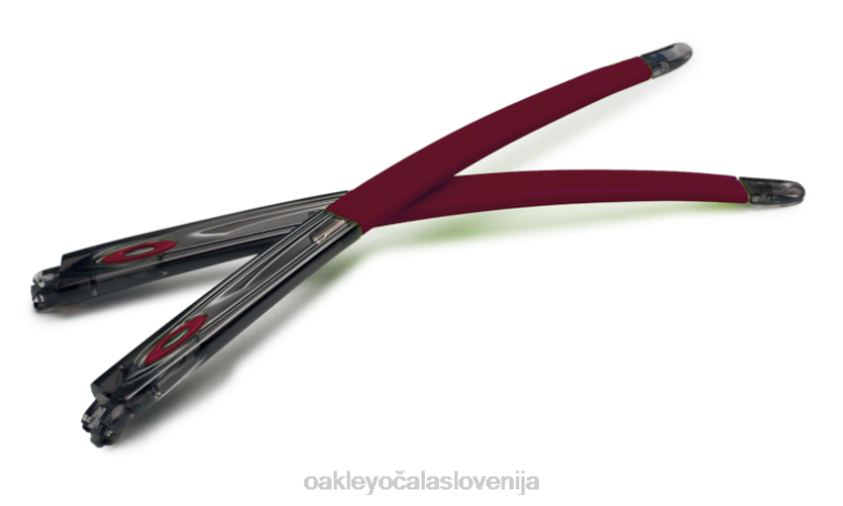 navzkrižna naklona dodatkov templjev Oakley siva dim/kardinalno rdeča 4J2B2007 očala