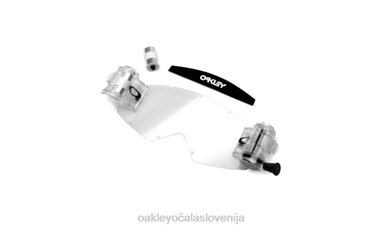 preizkušen komplet dodatkov mx roll-off Oakley jasno 4J2B1312 očala