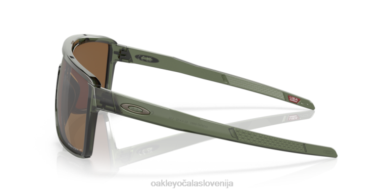 castel Oakley Prizm volframove polarizirane leče, okvir z olivnim črnilom 4J2B209 očala
