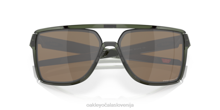 castel Oakley Prizm volframove polarizirane leče, okvir z olivnim črnilom 4J2B209 očala
