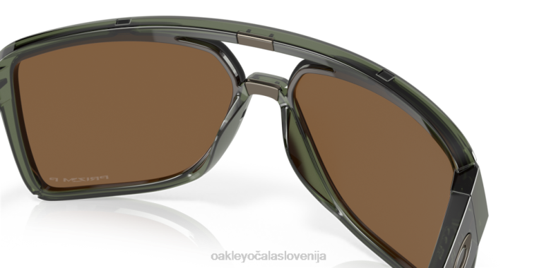 castel Oakley Prizm volframove polarizirane leče, okvir z olivnim črnilom 4J2B209 očala