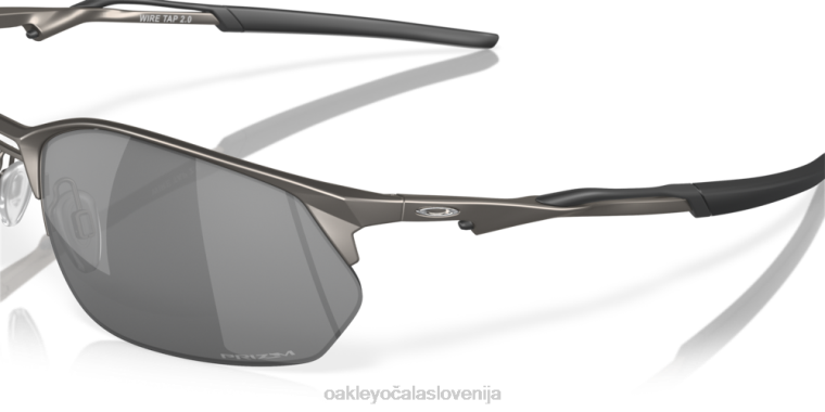 žična pipa 2.0 Oakley prizm črne leče, mat okvir iz pištole 4J2B376 očala