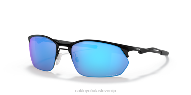 žična pipa 2.0 Oakley prizm safirna stekla, satenasto črn okvir 4J2B377 očala