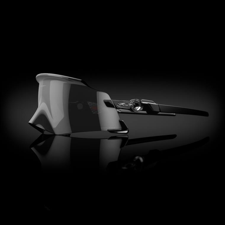 kato Oakley prizm črne leče, poliran črn okvir 4J2B982 očala