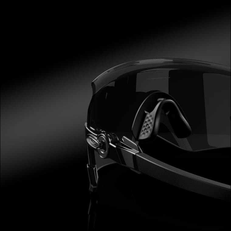 kato Oakley prizm črne leče, poliran črn okvir 4J2B982 očala