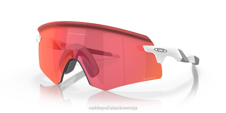 kodirnik Oakley leče prizm trail torch, mat bel okvir 4J2B1052 očala