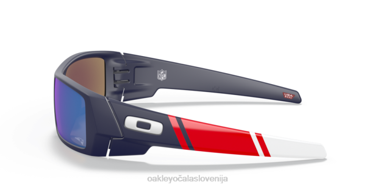 new england patriots gascan Oakley prizm safirna stekla, mat mornarsko modri okvir 4J2B563 očala
