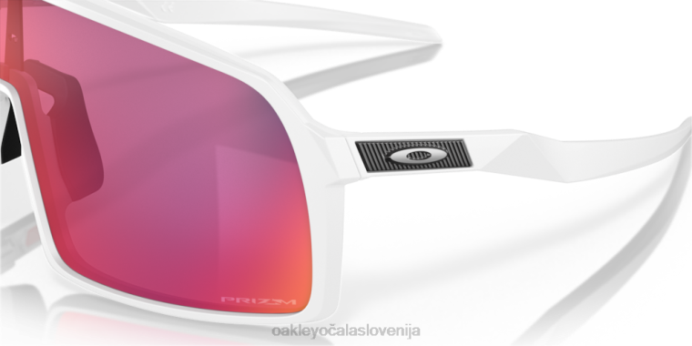 sutro Oakley prizm cestne leče, mat bel okvir 4J2B80 očala
