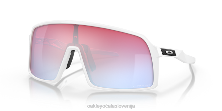 sutro Oakley prizm snežno safirna stekla, poliran bel okvir 4J2B86 očala