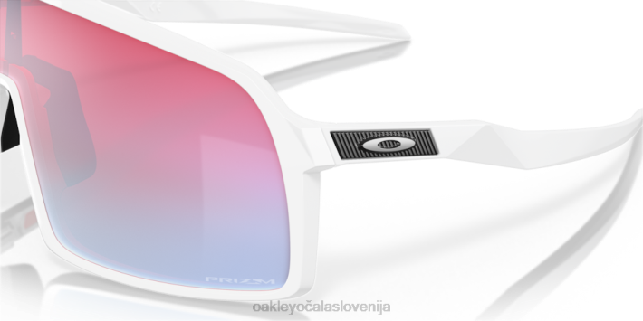 sutro Oakley prizm snežno safirna stekla, poliran bel okvir 4J2B86 očala