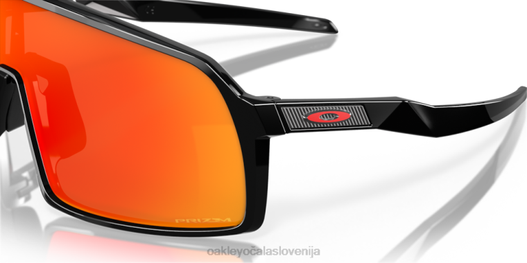 sutro s Oakley prizm ruby ​​leče, poliran črn okvir 4J2B280 očala