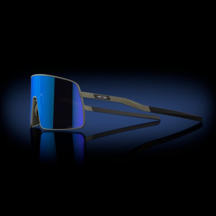 sutro ti Oakley prizm safirna stekla, saten svinčeni okvir 4J2B239 očala