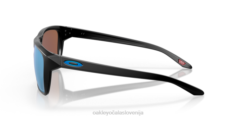 sylas Oakley Prizm deep water polarizirana stekla, mat črn okvir 4J2B333 očala