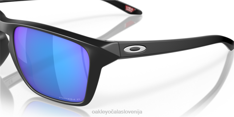 sylas Oakley Prizm safirna polarizirana stekla, mat črn okvir 4J2B329 očala