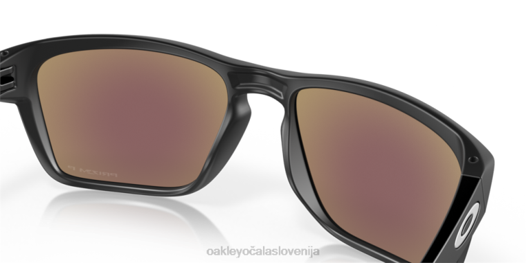 sylas Oakley Prizm safirna polarizirana stekla, mat črn okvir 4J2B329 očala
