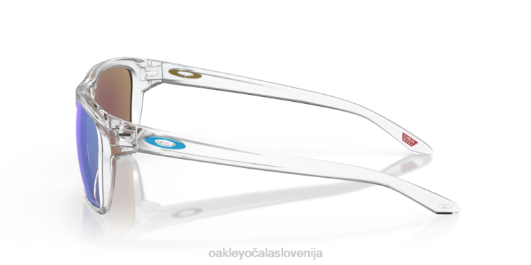 sylas Oakley Prizm safirna stekla, prozoren poliran okvir 4J2B326 očala