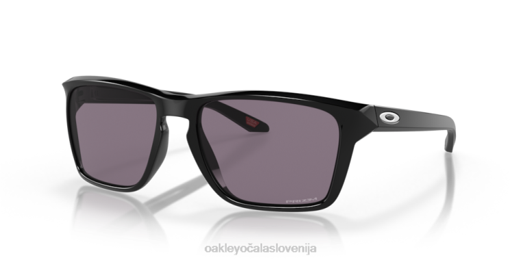 sylas Oakley prizm siva stekla, poliran črn okvir 4J2B323 očala