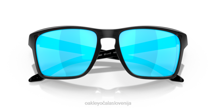 sylas Oakley safirne iridijeve leče, okvir s črnim črnilom 4J2B332 očala