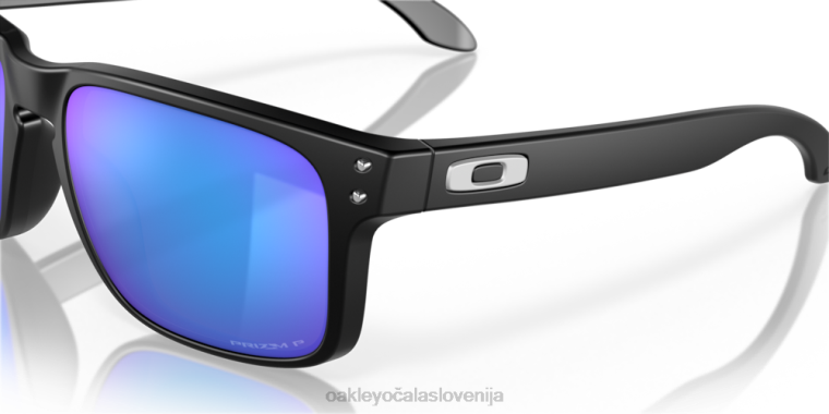Holbrook Oakley Prizm safirna polarizirana stekla, mat črn okvir 4J2B59 očala