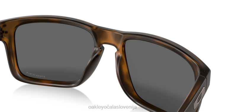 Holbrook Oakley prizm črne leče, mat rjav želvast okvir 4J2B61 očala