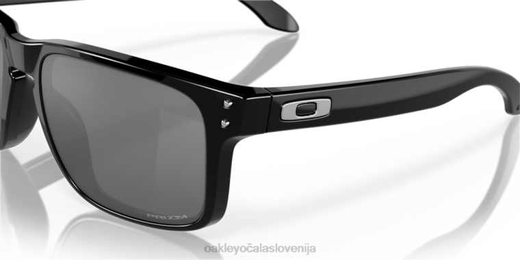 Holbrook Oakley prizm črne leče, poliran črn okvir 4J2B54 očala