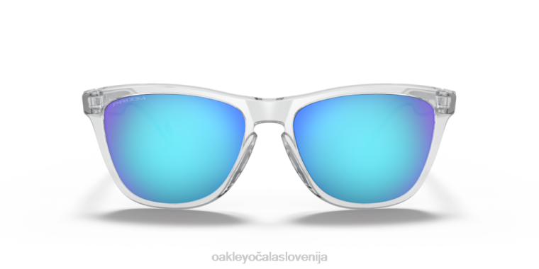žabje kože (nizek most) Oakley prizm safirna stekla, kristalno čist okvir 4J2B817 očala
