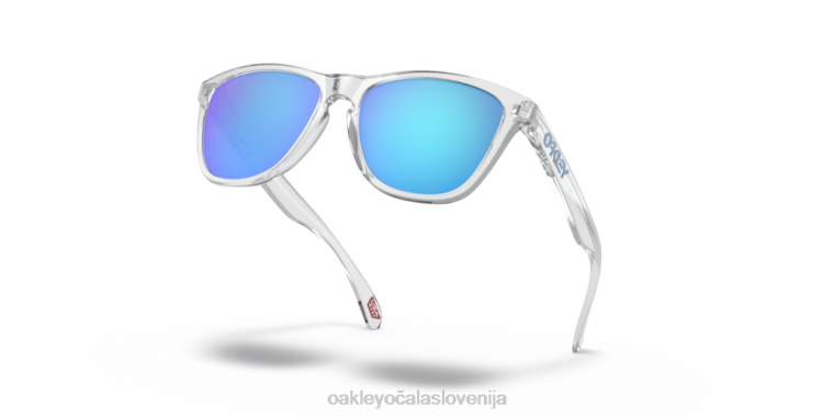 žabje kože (nizek most) Oakley prizm safirna stekla, kristalno čist okvir 4J2B817 očala