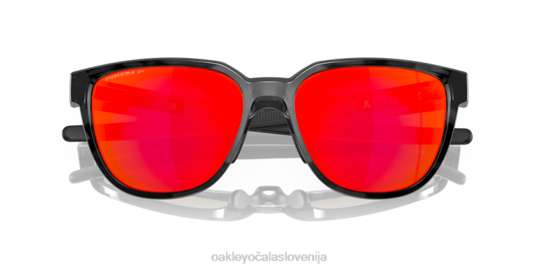 aktuator Oakley Prizm ruby ​​polarizirana stekla, črn želvast okvir 4J2B834 očala