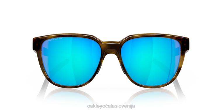 aktuator Oakley Prizm safirna polarizirana stekla, rjav želvasti okvir 4J2B833 očala