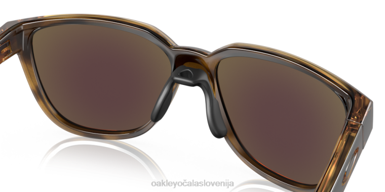 aktuator Oakley Prizm safirna polarizirana stekla, rjav želvasti okvir 4J2B833 očala