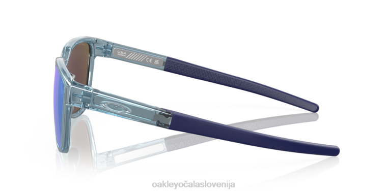 aktuator (prileganje nizkega mostu) Oakley prizm safirna stekla, prozoren okvir stonewash 4J2B842 očala